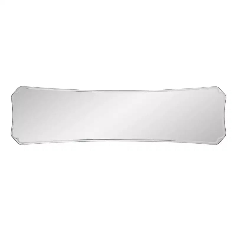 Miroir Boulon rond 35,5"x35,5" à cadre en fer : Style moderne, aucun assemblage requis, montage mural