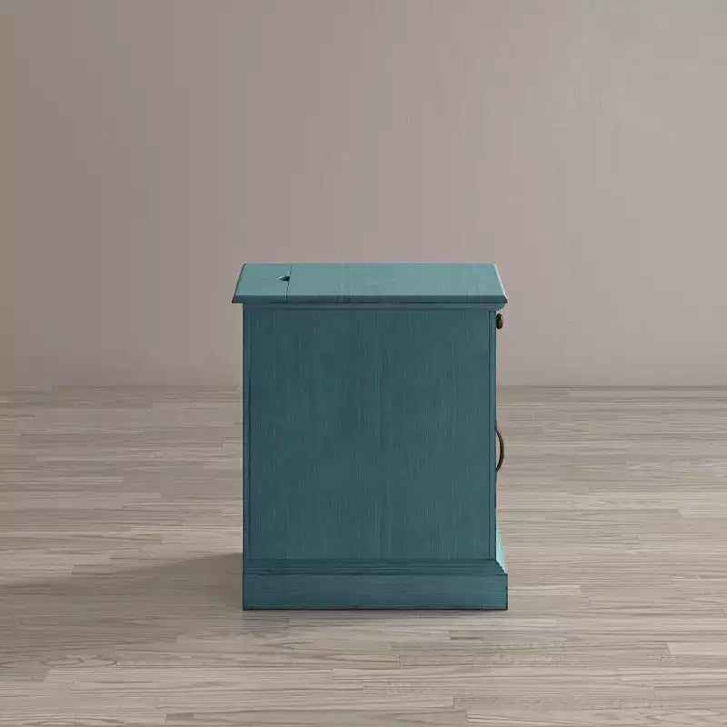 Table d'appoint de chevet avec chargeur USB Craftsman