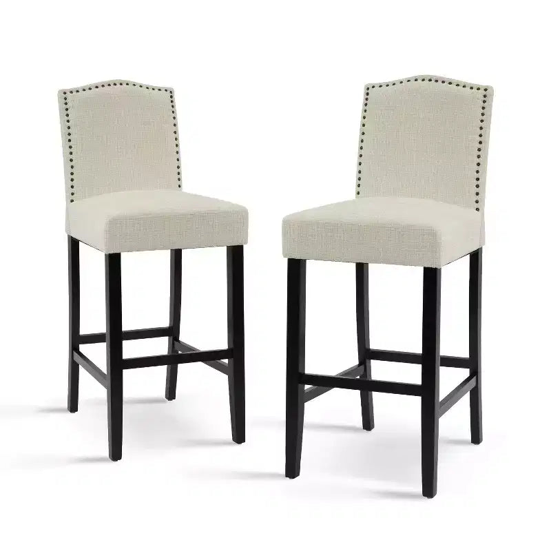 Tabouret de bar, tabouret de comptoir, chaise de salle à manger, tabouret de cuisine, revêtement en cuir PU