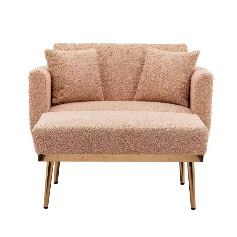 Fauteuil d'appoint moderne, chaise longue de style classique et tendance pour salon et chambre d'hôtel