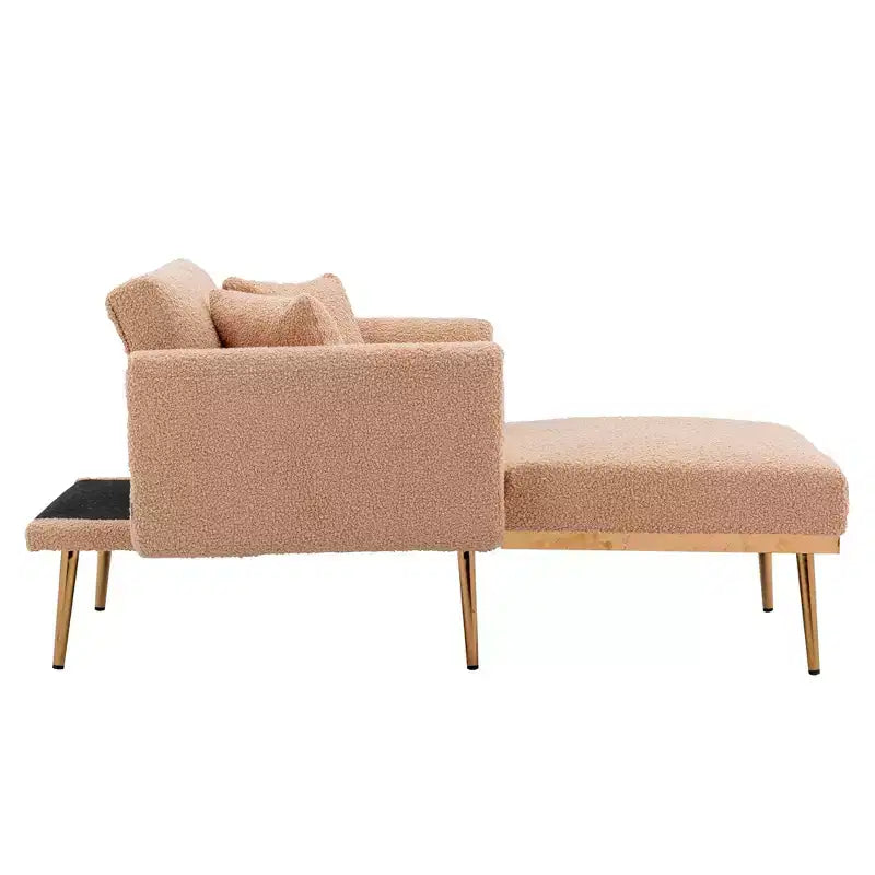 Fauteuil d'appoint moderne, chaise longue de style classique et tendance pour salon et chambre d'hôtel