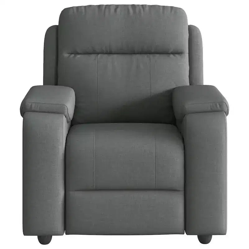 Fauteuil inclinable de massage gris foncé