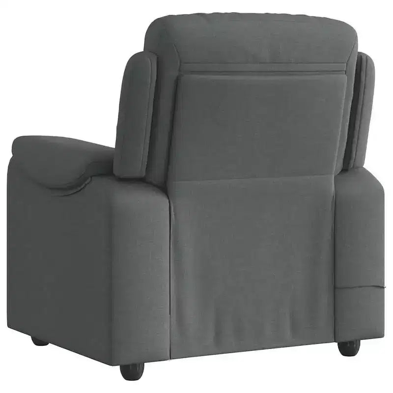 Fauteuil inclinable de massage gris foncé