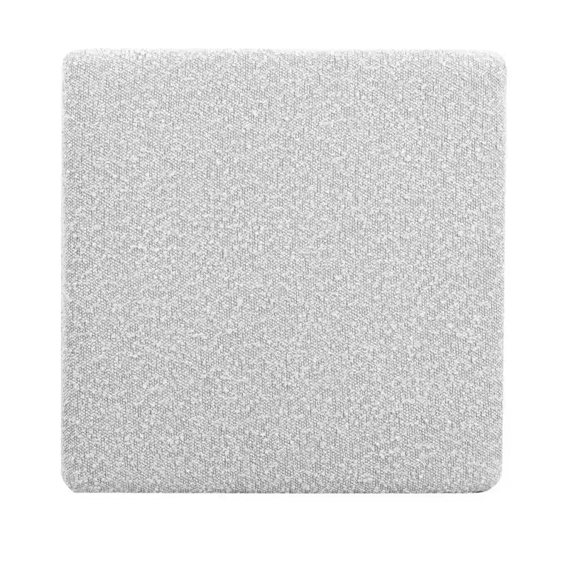 Pouffe de rangement Becka Square Boucle