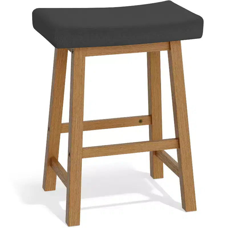 Tabourets de bar rembourrés hauteur comptoir pour cuisine salle à manger