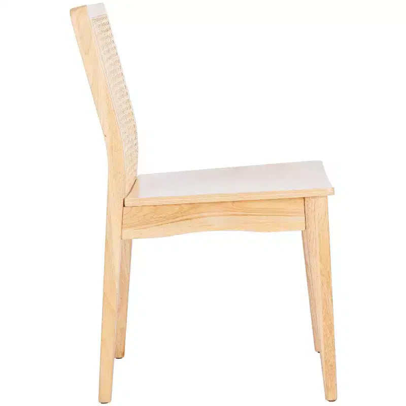 Chaise de salle à manger en rotin (lot de 2)